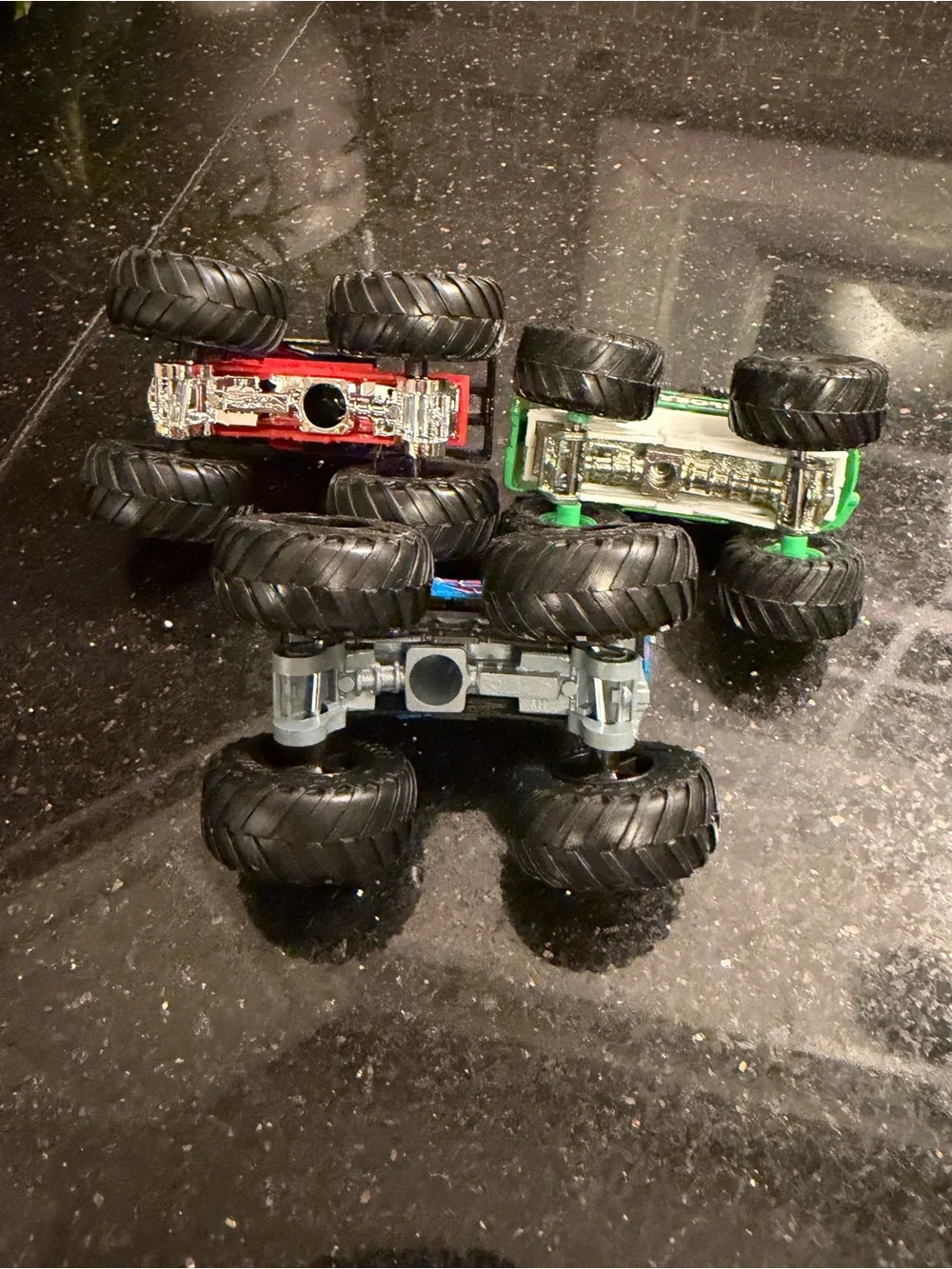 Lot of 3 Hot Wheels Monster Trucks